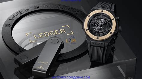 hublot blockchain watch|ledger x hublot.